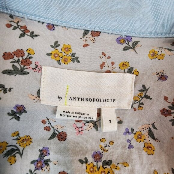 Anthropologie Catelyn Colorblock Utility Anorak Trench Coat Jacket Womens S $178 - Picture 5 of 10